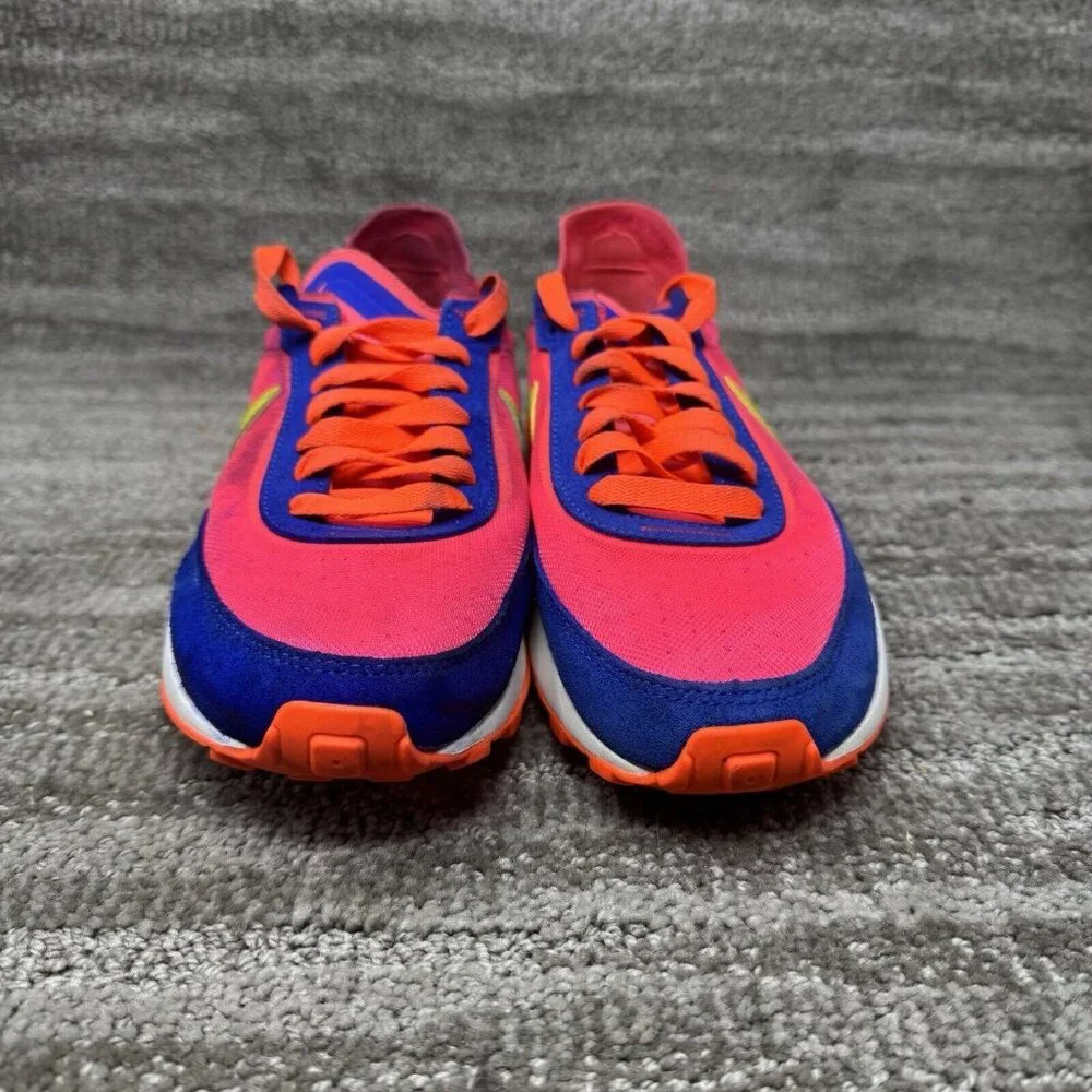Nike Waffle Racer One Racer Blue/Bright Citron/Hyper Pink DC2533-400 Women’s 7